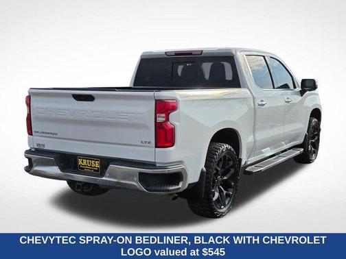 Summit White 2021 Chevrolet Silverado 1500 LTZ