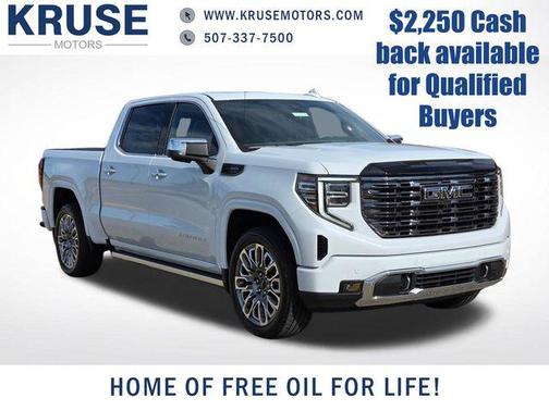 Glacier White 2026 GMC Sierra 1500 Denali Ultimate