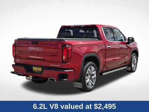 Volcanic Red Tintcoat 2023 GMC Sierra 1500 Denali