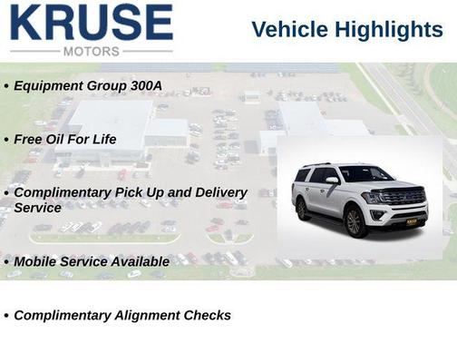 Oxford White 2018 Ford Expedition Max Limited