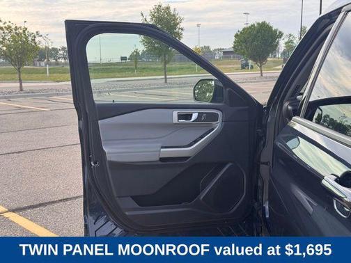 Stone Blue Metallic 2023 Ford Explorer XLT