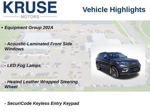 Stone Blue Metallic 2023 Ford Explorer XLT