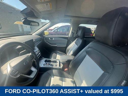 Stone Blue Metallic 2023 Ford Explorer XLT