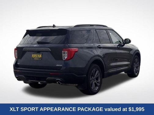 Stone Blue Metallic 2023 Ford Explorer XLT