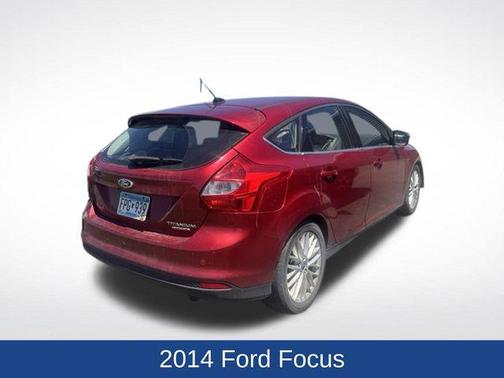 Ruby Red 2014 Ford Focus Titanium