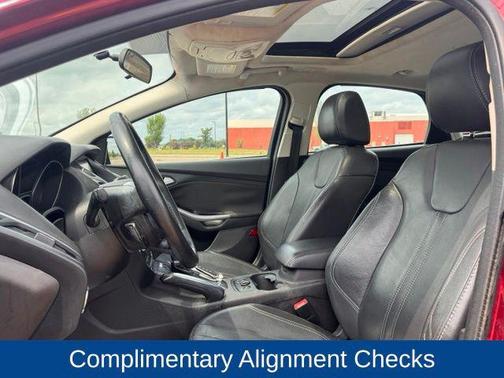 Ruby Red 2014 Ford Focus Titanium