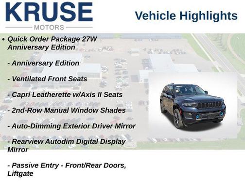 Midnight Sky 2024 Jeep Grand Cherokee 4xe Anniversary Edition