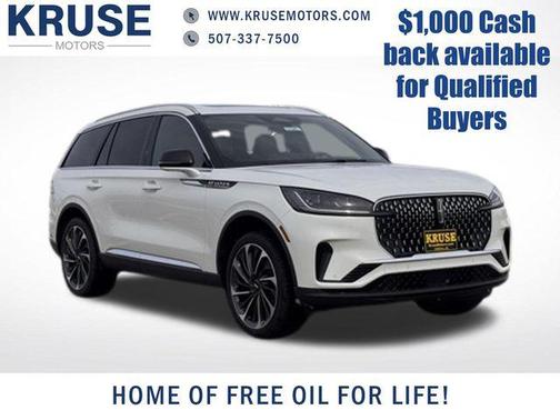 White Metallic 2026 Lincoln Aviator Reserve AWD