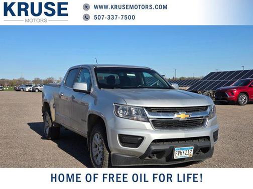 Silver Ice Metallic 2018 Chevrolet Colorado LT
