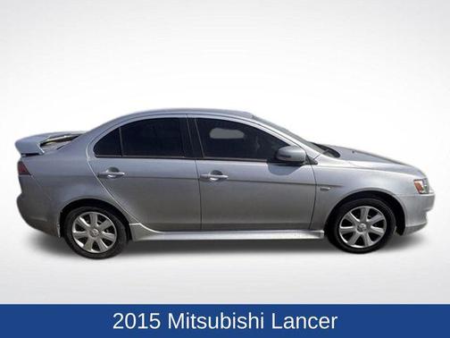 Apex Silver Metallic 2015 Mitsubishi Lancer ES