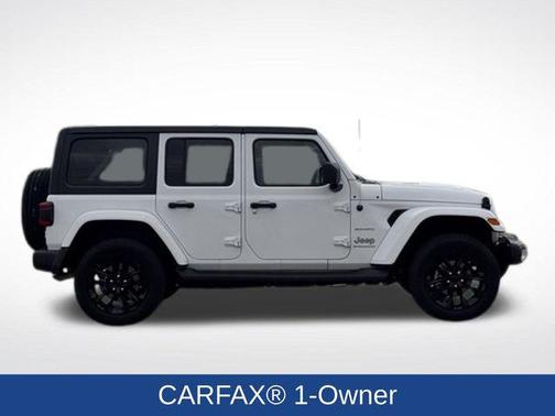 Bright White Clearcoat 2023 Jeep Wrangler 4xe Sahara