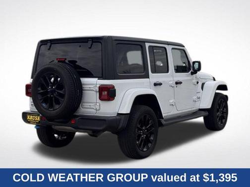 Bright White Clearcoat 2023 Jeep Wrangler 4xe Sahara
