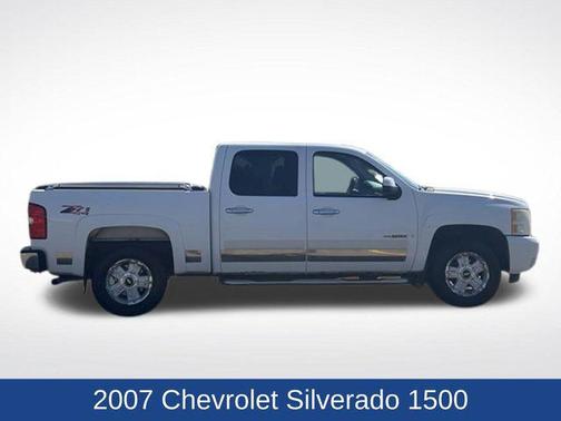 Summit White 2007 Chevrolet Silverado 1500 LTZ Crew Cab
