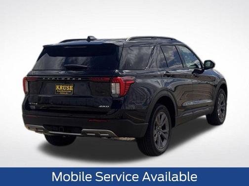 Black Metallic 2026 Ford Explorer Active