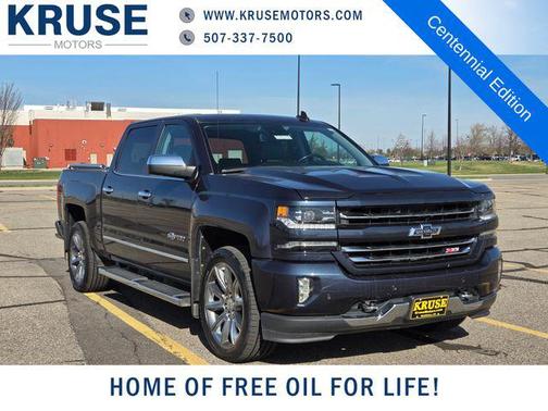 Centennial Blue Metallic 2018 Chevrolet Silverado 1500 LTZ
