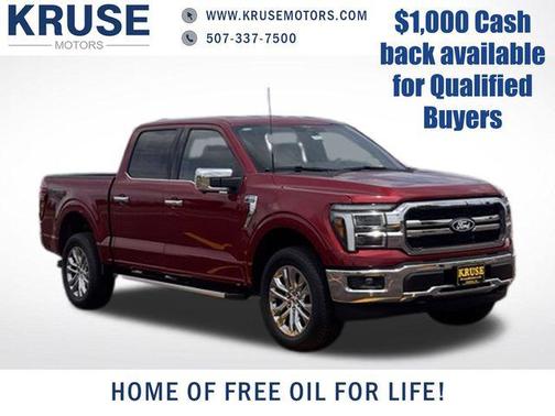 Ruby Red Metallic 2026 Ford F-150 Lariat