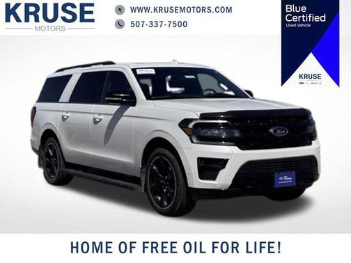Star White Metallic Tri-Coat 2022 Ford Expedition Max Limited