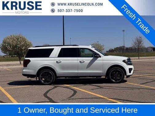 Star White Metallic Tri-Coat 2022 Ford Expedition Max Limited