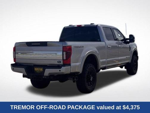 Iconic Silver Metallic 2022 Ford F-250 Platinum