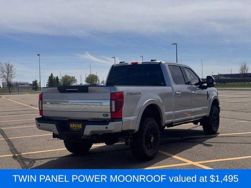 Iconic Silver Metallic 2022 Ford F-250 Platinum
