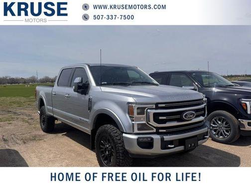 Iconic Silver Metallic 2022 Ford F-250 Platinum