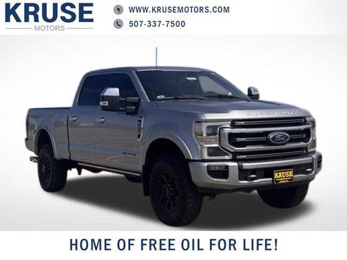 Iconic Silver Metallic 2022 Ford F-250 Platinum