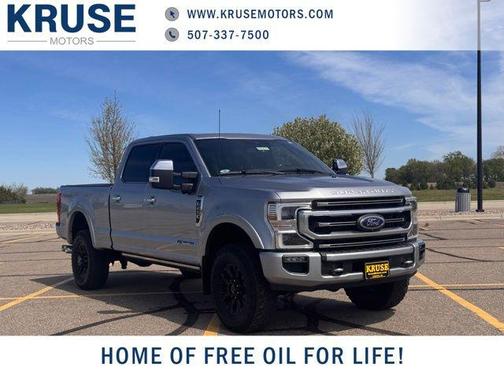 Iconic Silver Metallic 2022 Ford F-250 Platinum