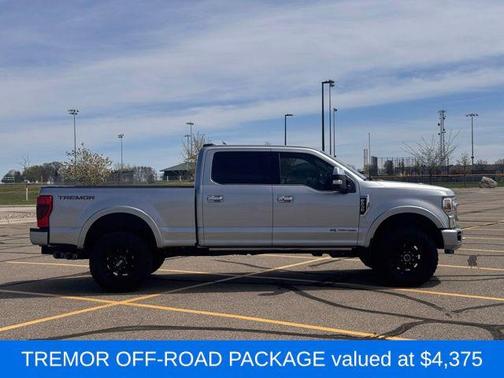 Iconic Silver Metallic 2022 Ford F-250 Platinum