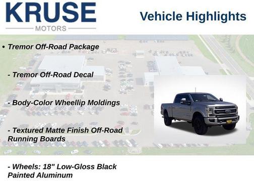 Iconic Silver Metallic 2022 Ford F-250 Platinum