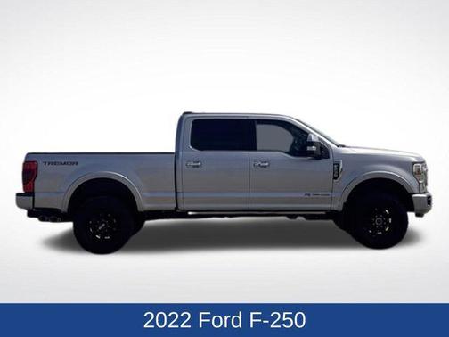Iconic Silver Metallic 2022 Ford F-250 Platinum