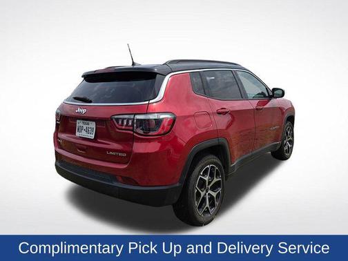 Red Hot Pearlcoat 2025 Jeep Compass Limited