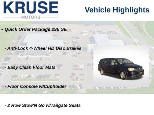 True Blue Pearlcoat 2013 Dodge Grand Caravan SE