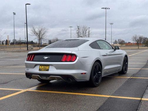 Ingot Silver 2015 Ford Mustang EcoBoost Premium