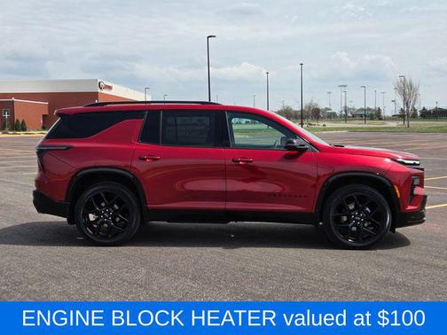 Radiant Red Tintcoat 2024 Chevrolet Traverse RS