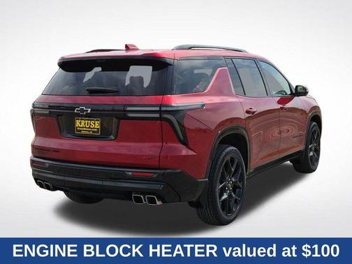 Radiant Red Tintcoat 2024 Chevrolet Traverse RS