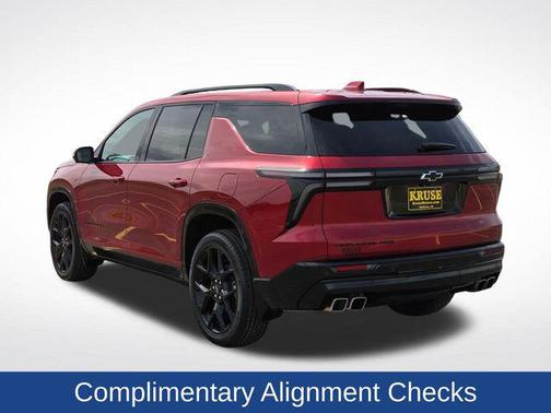 Radiant Red Tintcoat 2024 Chevrolet Traverse RS