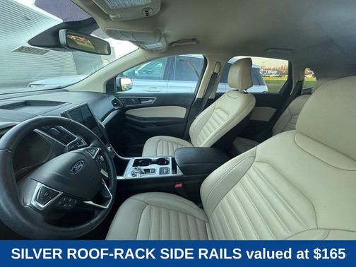 Iconic Silver Metallic 2023 Ford Edge SEL