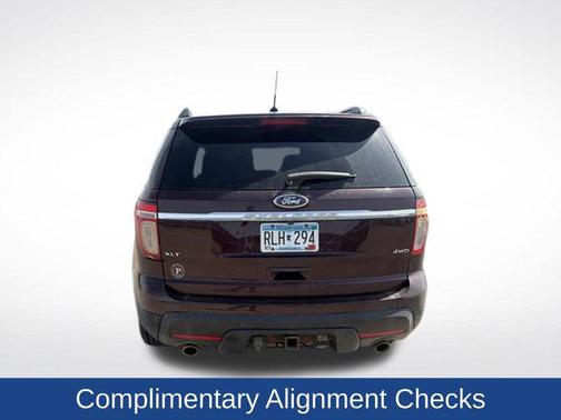 Red 2011 Ford Explorer XLT