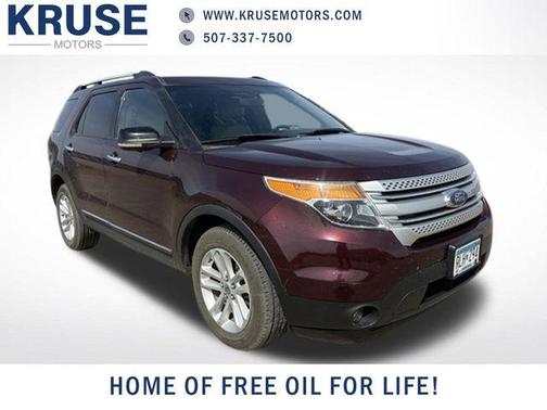 Red 2011 Ford Explorer XLT