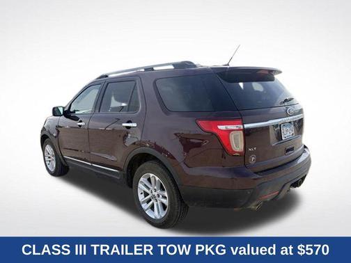 Red 2011 Ford Explorer XLT