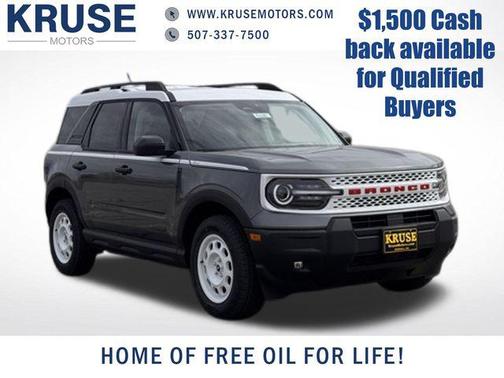 Carbonized Gray Metallic 2026 Ford Bronco Sport Heritage