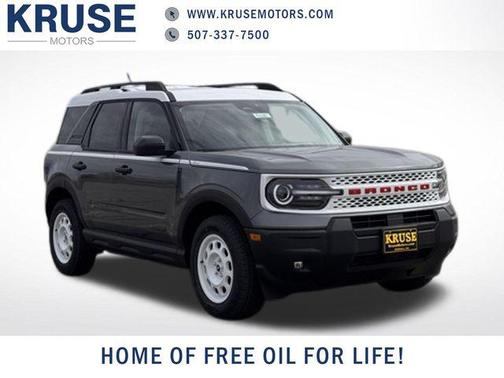 Carbonized Gray Metallic 2026 Ford Bronco Sport Heritage