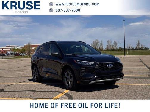 Agate Black Metallic 2024 Ford Escape ST-Line