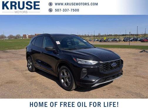 Agate Black Metallic 2024 Ford Escape ST-Line