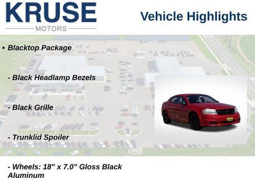 Redline 2 Coat Pearl 2014 Dodge Avenger SE