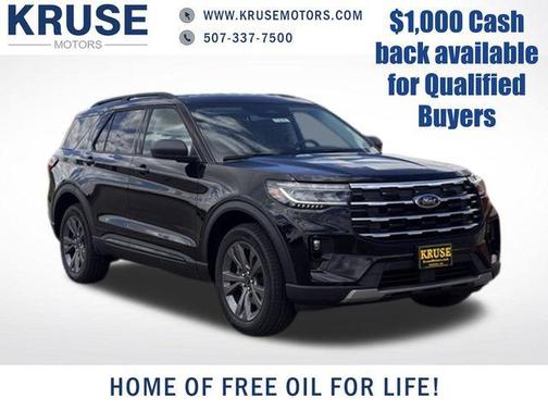 Black Metallic 2026 Ford Explorer Active