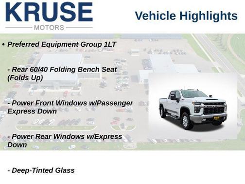 Summit White 2021 Chevrolet Silverado 3500 LT