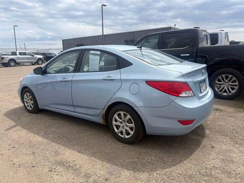 Clearwater Blue 2013 Hyundai Accent GLS