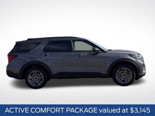 Gray Metallic 2026 Ford Explorer Active