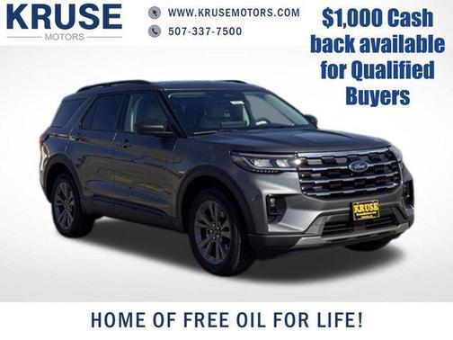 Gray Metallic 2026 Ford Explorer Active
